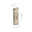 Ashvik Stainless Steel LED Flush Mounted Sconce-1451101491