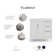 Brooklane 36'' Single Bathroom Vanity with Marble Top