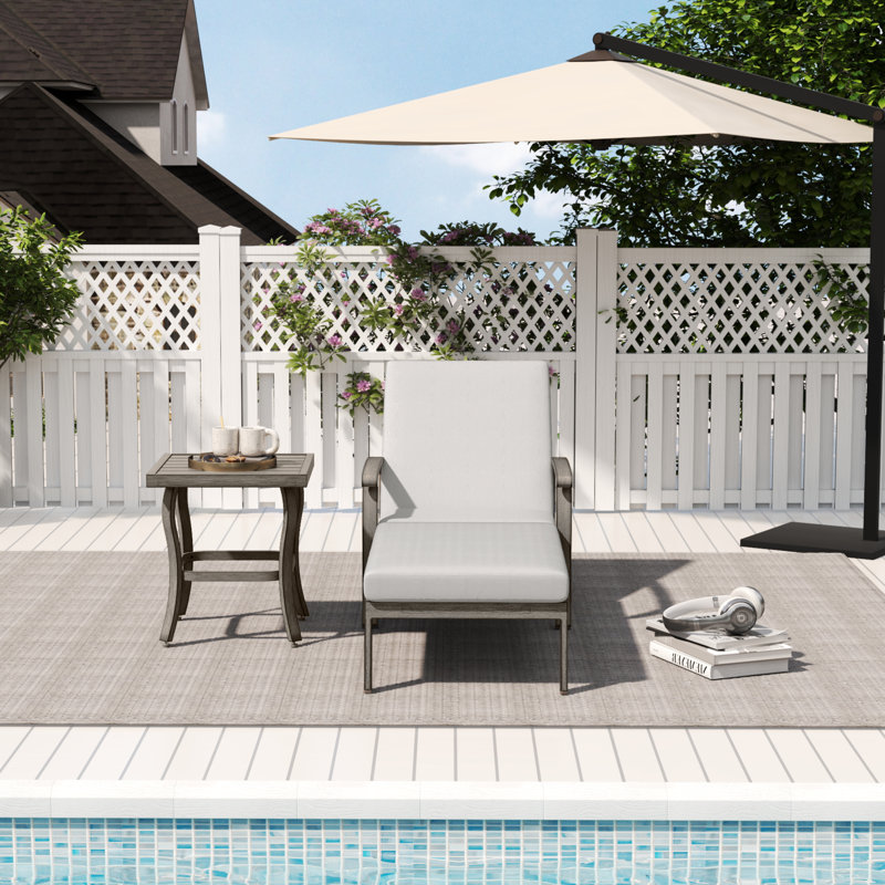 Aliriza Outdoor Chaise Lounge Set with Cushions
