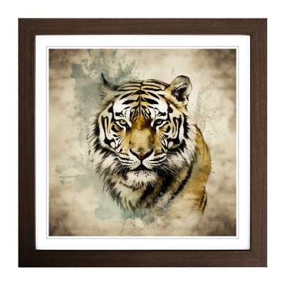 Tiger No.1 - Framed Print