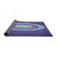 Tapis mauve à métier motorisée-618313546