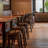 Metal Dining Chairs, Stackable Side Chairs Bar Chairs with High Backrest for Indoor Outdoor Bistro-1657886873