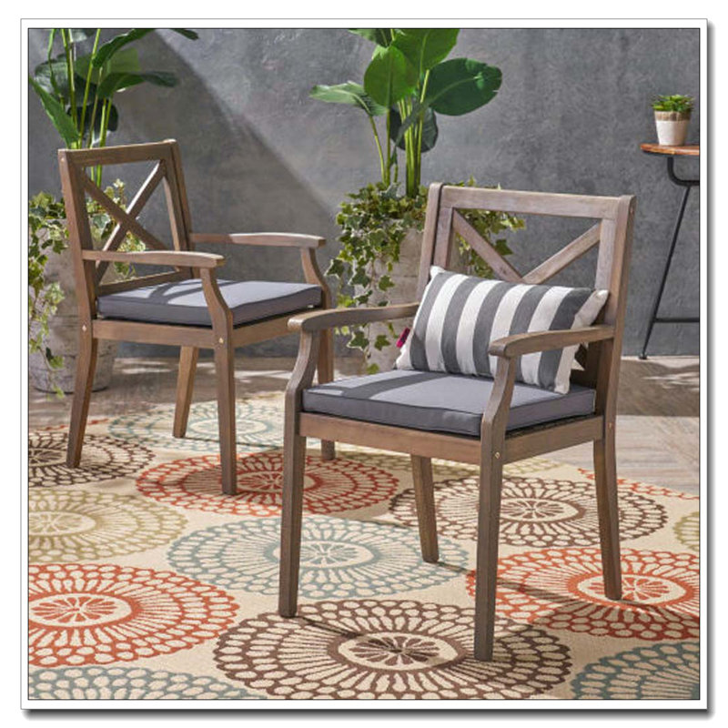 Dining Chair Cushioned Easy Quick Assembly
