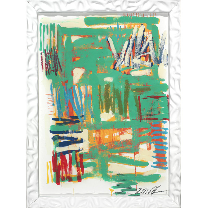 Front Wall - Green Day Framed Print