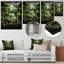 Décoration murale bouddhisme vert en bois Bodhi Tree II-453461643
