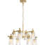 Riff 35 in. Eight-Light Chandelier-761684916