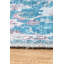 Tapis oriental décoratif bleu-1255642837