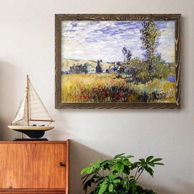 Paysage à Vetheuil, 1880, reproduction d'art sur toile