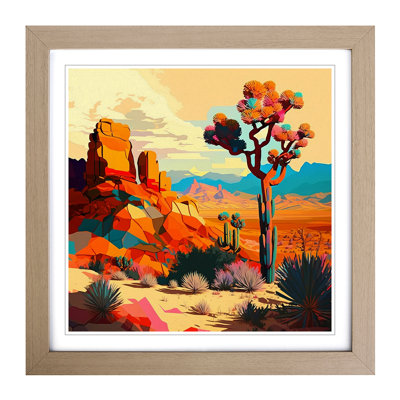 Desert Fauvism - Framed Print