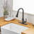 VIBRANTBATH Pull Out and Pull Down Kitchen Faucet-141362553-141362558
