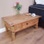 Palmea Solid Wood Four Leg Coffee Table with Storage-620110291