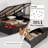 Lift Up Storage Platform Bed Frame with Large Storage Space-345666236-345666176