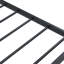 Structure de lit simple, structure de lit en métal robuste, assemblage rapide et facile, sans bruit, Blacktwin-966782067
