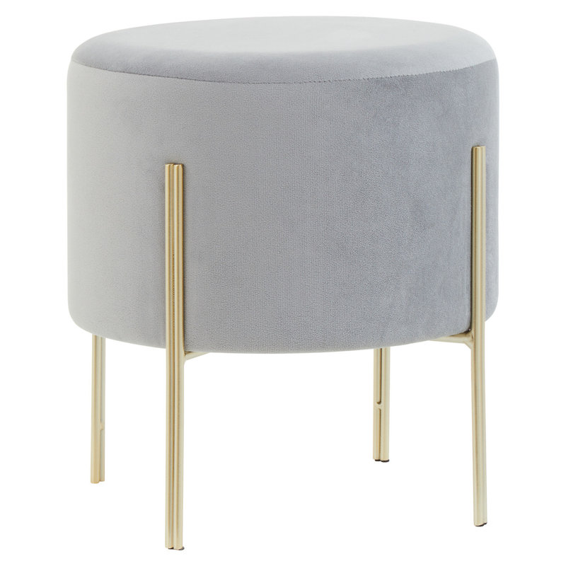 Kaser Stainless Steel Accent Stool