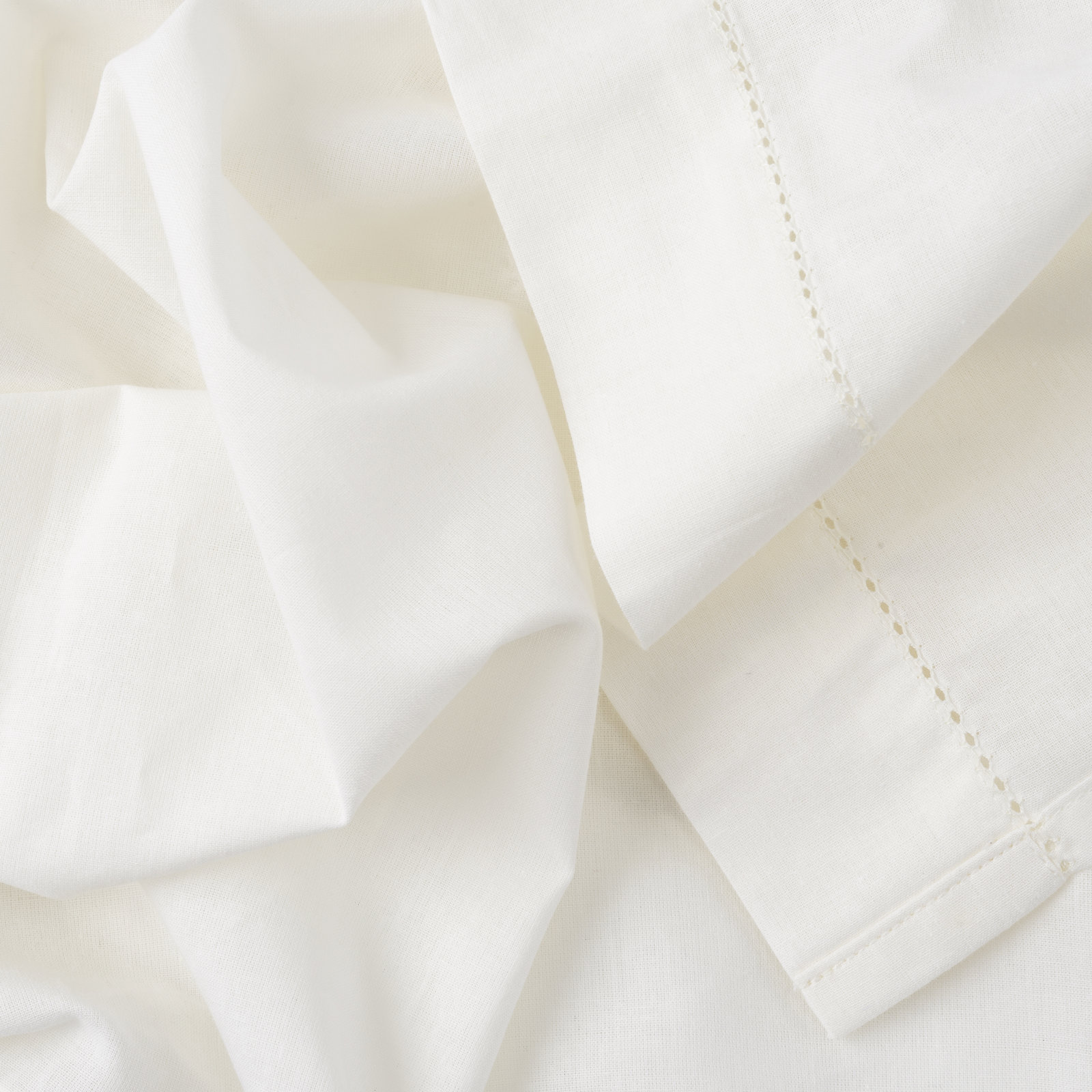 Blandford Semi-Sheer Curtain Panel Set, Natural, 40" x 63"