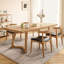 Table de salle à manger moderne Modern Burlywood-1787328784