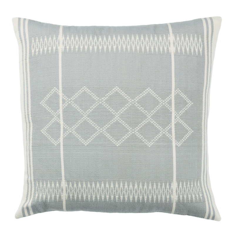 Housse et insert de coussin carré en coton Senna Tribal, Housse de coussin seulement - sans coussin