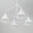 Alden 4 - Light Dimmable Cone Chandelier-94392822