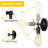 Barnicoat Steel Armed Sconce