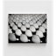 Sièges par Peter Pfeiffer, décoration murale bureau noir et blanc moderne, photographie Studio Art mural, salle d'attente impression photo Decor