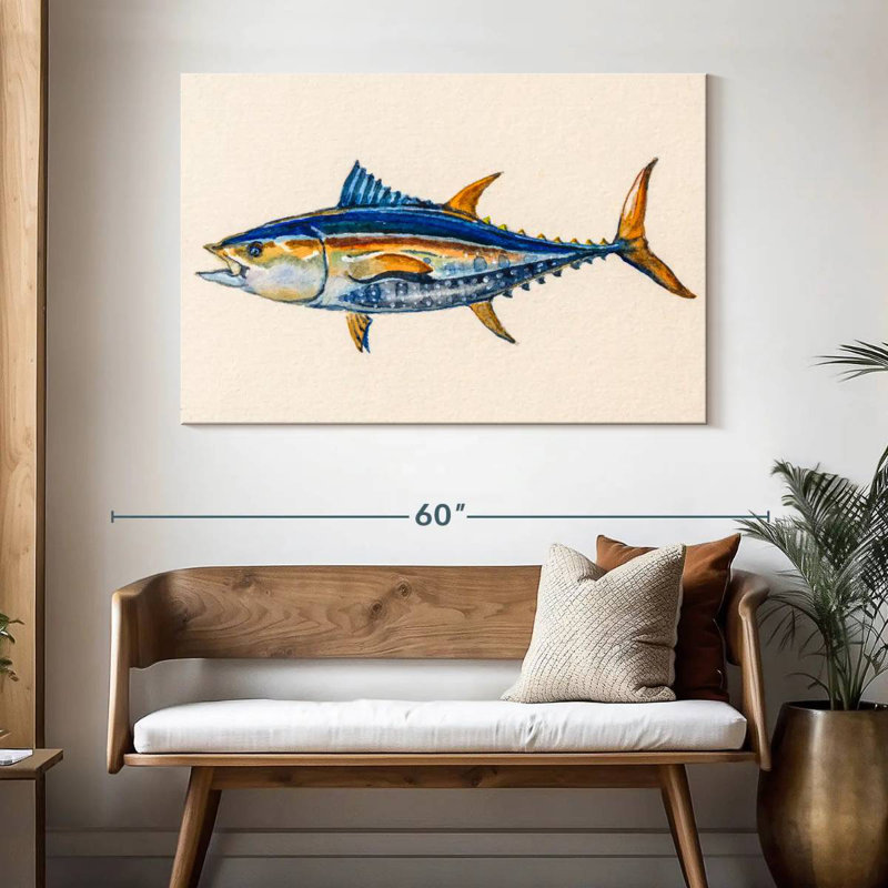 Exotic Tuna, 32" H x 48" W