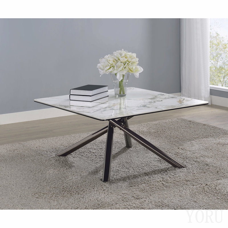 Table basse blanche