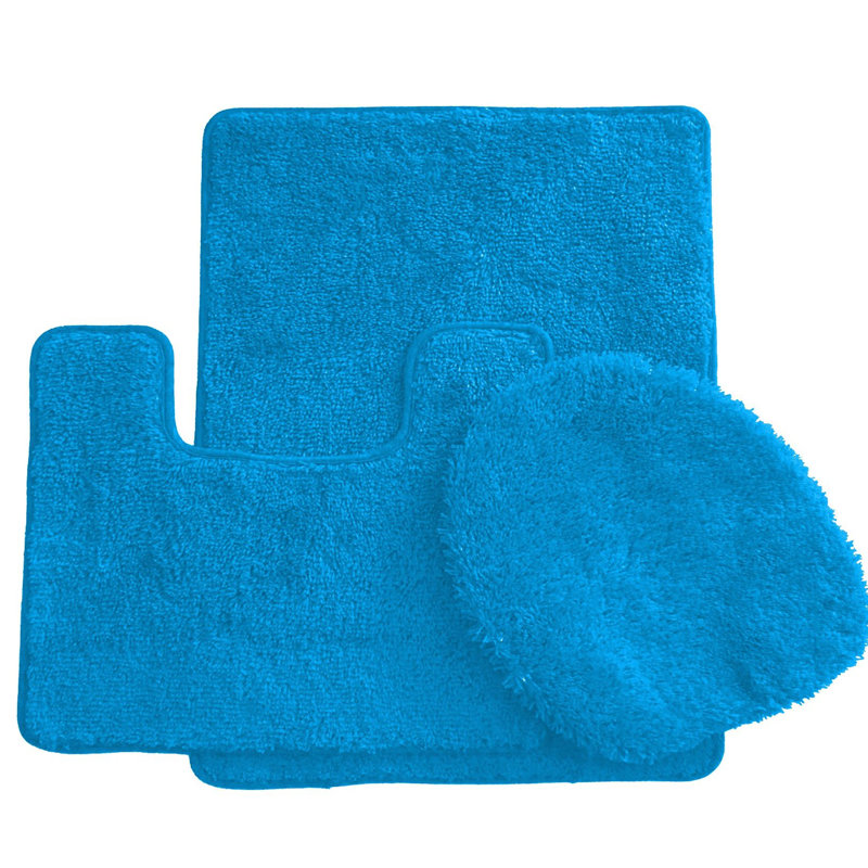 Ensemble de tapis de bain Mckeel, Turquoise