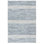 Malta Blue Machine Washable Rug