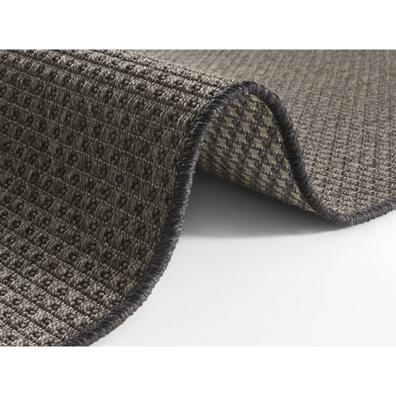 Flatweave Grey Rug, Runner 80 x 150 cm