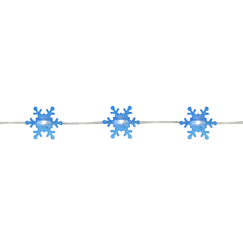 Guirlande de Noël 20 lumières DEL bleues 20 pi