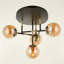 Lustre spoutnik moderne 4 lumières Aris