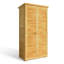 Abri de jardin vertical en bois massif de 1,58 m de hauteur-82396208