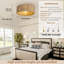 Ventilateurs de plafond Boho Fandelier