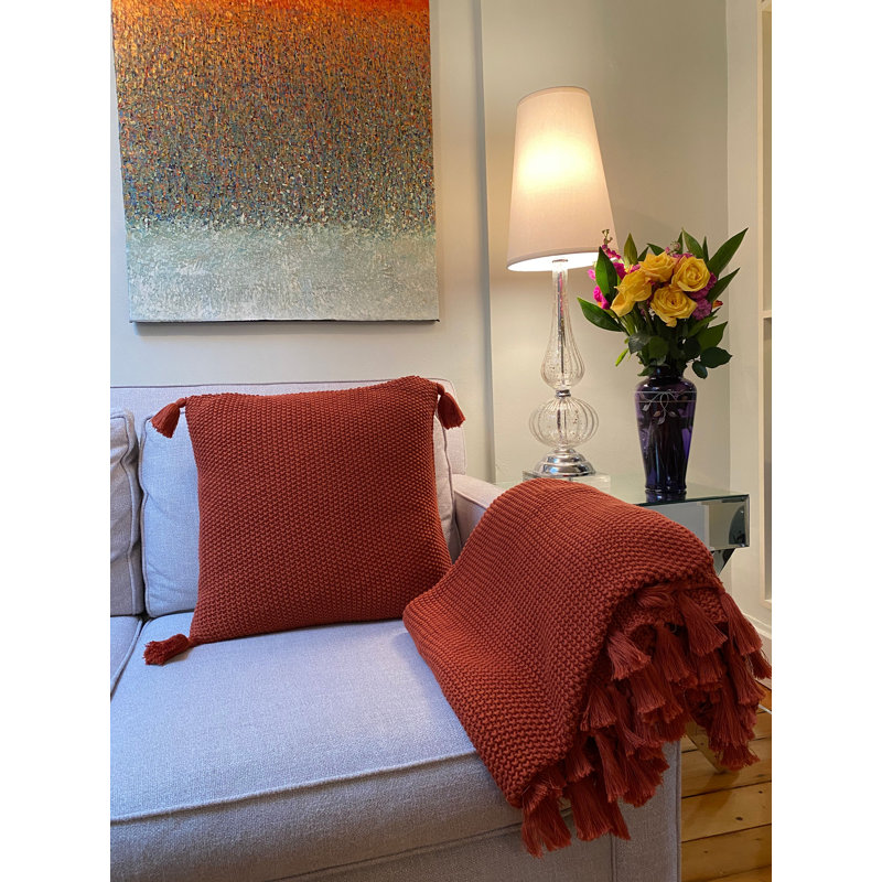 Knitted Throw Blanket