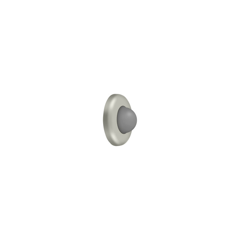 Door Stop, Brushed Nickel