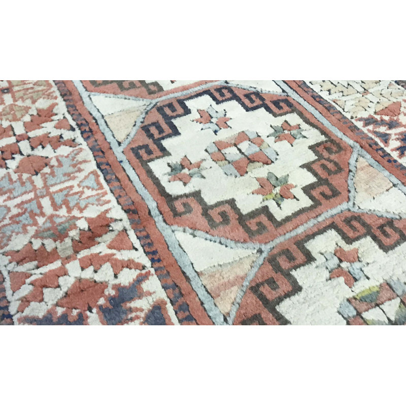 Chemin de table multicolore noué à la main de haute qualité