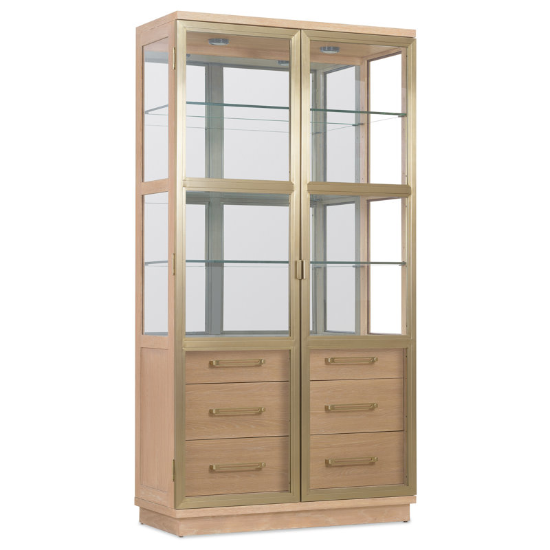 Banyon Bay Lighted China Cabinet
