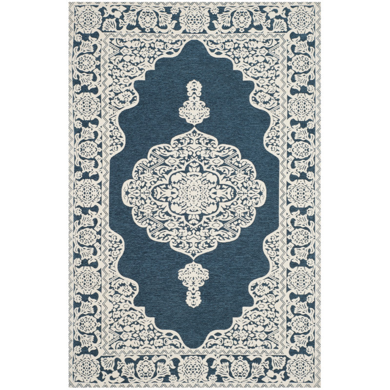 Oriental Indoor Rug, Rectangle 4' x 6'