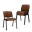 5 chaises de salle d'attente, chaises de salle de conférence empilables-100670021-100670022