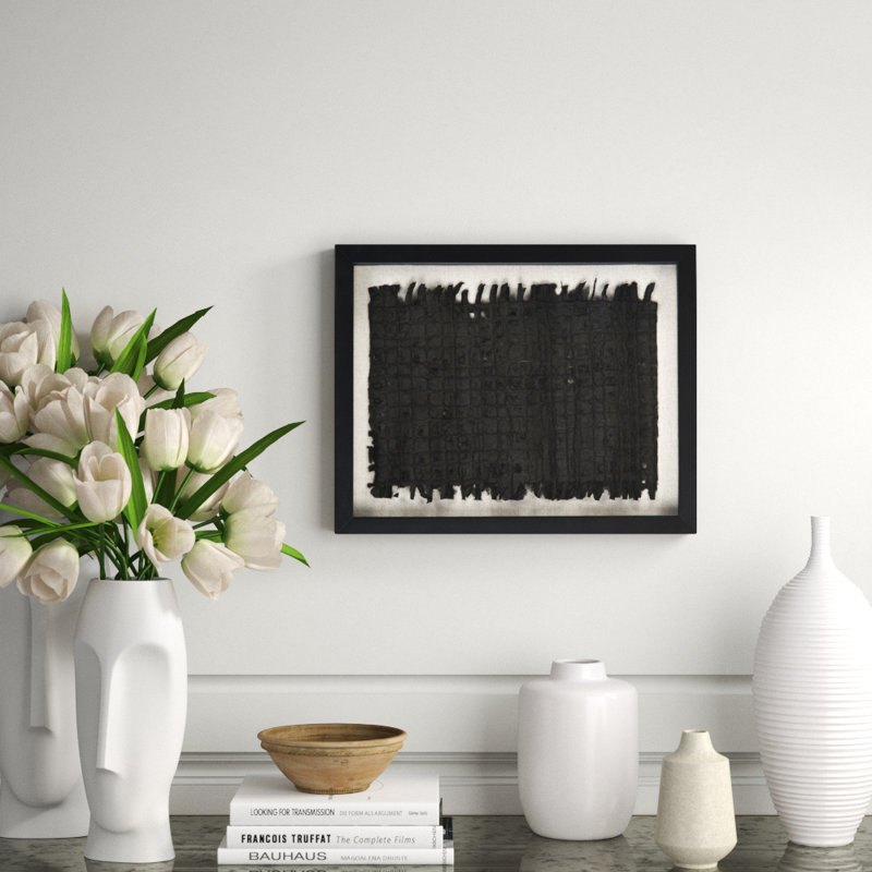 Abstract Paper Framed Art Print