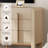 47.2" W 6-Drawer Solid and Manufactured Wood TV Stand-755115129