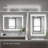 Martrez Frameless LED Lighted Bathroom / Vanity Mirror with Brightness Adjustable, Memory Function, Anti-fog-1253607497
