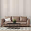 Papier peint beige à lattes Luxe-330800287