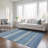 Washable Abstract Indoor / Outdoor Rug-109575583