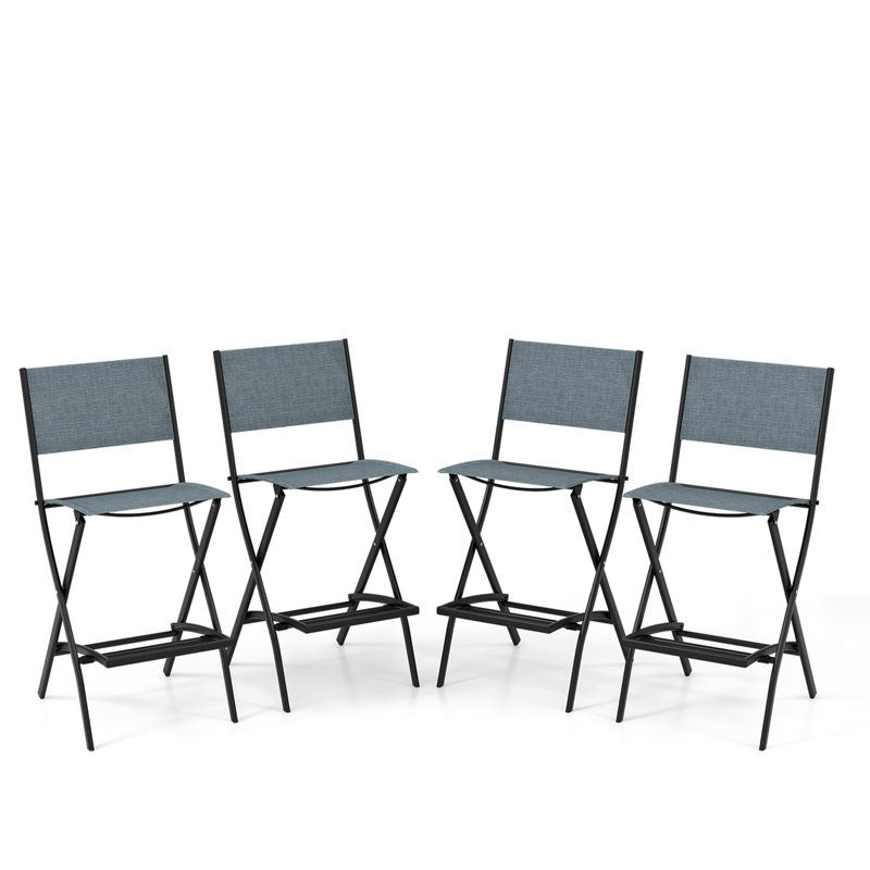 Tabouret de bar 28 po Jamarkis, Bleu