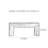 Retro Practical Solid Wood Console Table