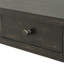 Console rétro pour chambre de salon avec 4 tiroirs de rangement et 1 tablette