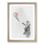 Red Balloon Girl in Abstract by Banksy - Picture Frame Graphic Art Print-55772052-55772054