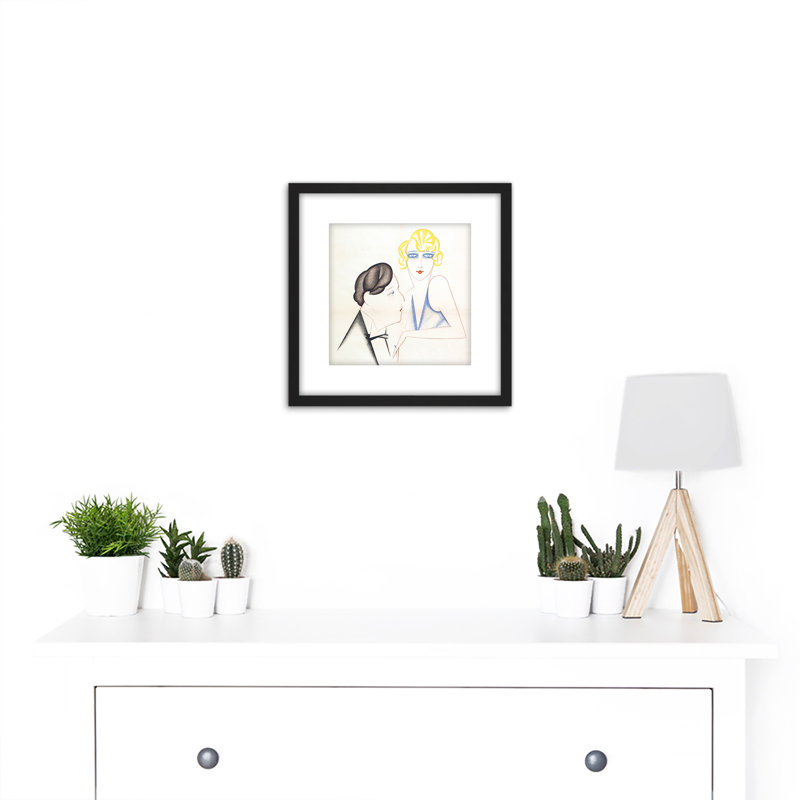 Sarment Et Marguerite Valmond by Jean Nathan - Single Picture Frame Painting