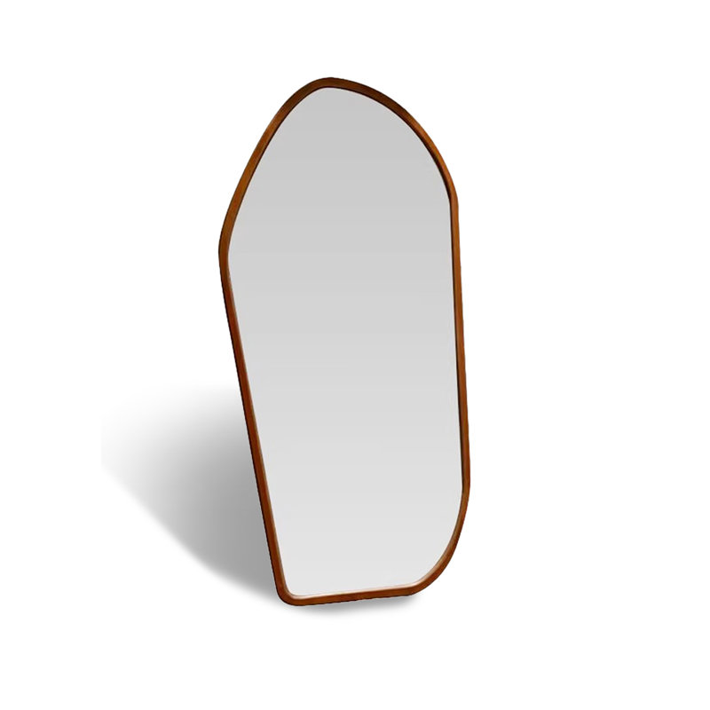 Medieval Style Irregular Large-Sized High-Definition Full-Body Mirror, 66.93" x 23.62"